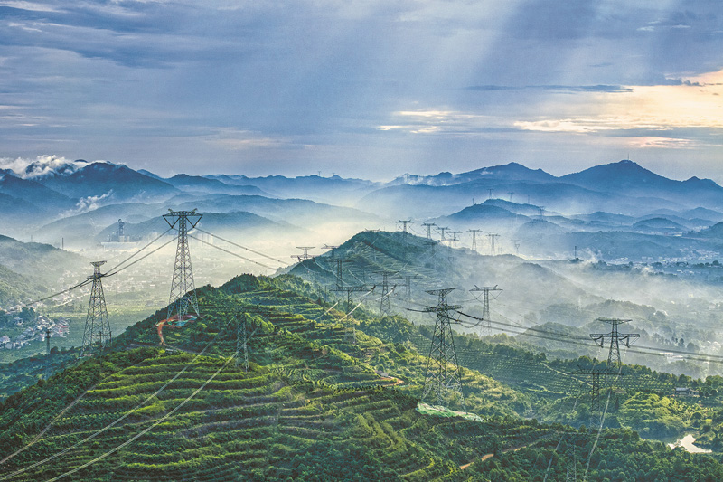 錦繡河山 電網(wǎng)縱橫